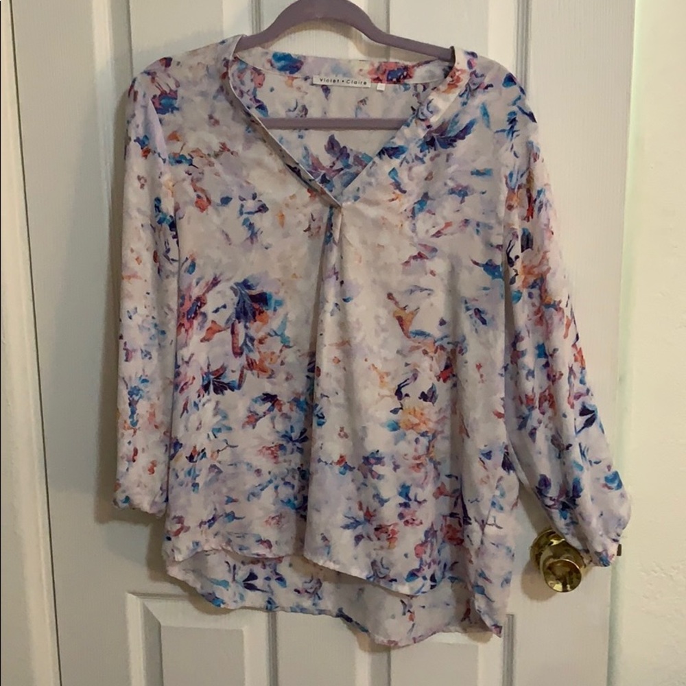 Watercolor Blouse